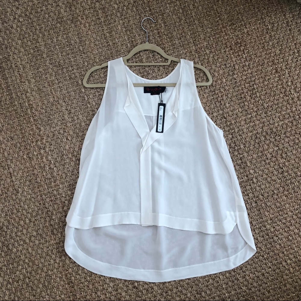 Alice and Olivia by Stacey Bendet: off white top